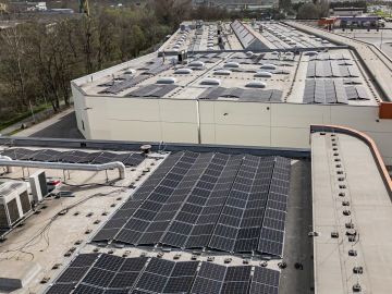 Photovoltaics in Wolfsberg Retail Park